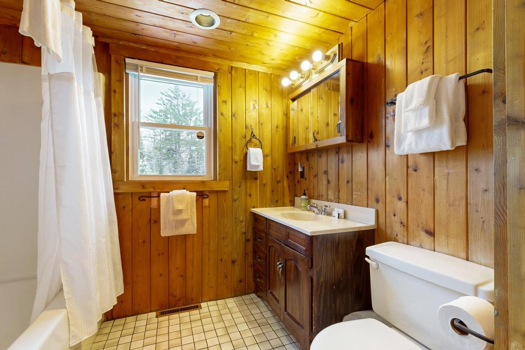 Twin View Log Home Carroll エクステリア 写真